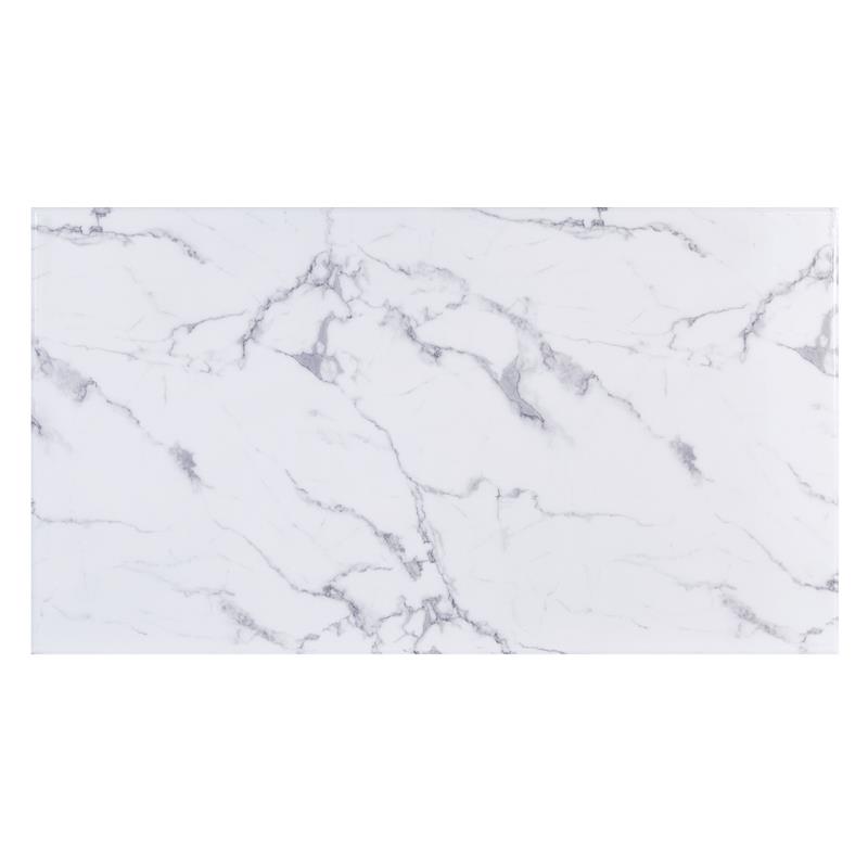 Furniture of America Rosa Glam Metal 7-Piece Dining Table Set in Gray