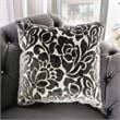 Furniture of America Luo Glam Fabric Tufted 2-Piece Sofa Set in Gray