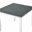 Furniture of America Zinia Transitional Wood 5-Piece Dining Table Set in White