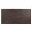 Furniture of America Taz Rustic Solid Wood Trestle Dining Table in Black