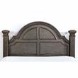 Furniture of America Charo Traditional Wood Eastern King Panel Bed in Gray