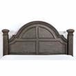 Furniture of America Charo Traditional Wood Queen Panel Bed in Gray
