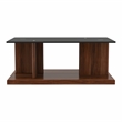 Furniture of America Thame Contemporary Wood Coffee Table in Dark Walnut