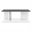 Furniture of America Thame Contemporary Wood Coffee Table in White