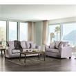 Furniture of America Argan Contemporary Fabric Upholstered Sofa in Gray