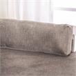 Furniture of America Horst Contemporary Fabric L-Shaped Sectional in Light Gray