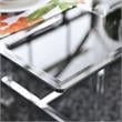 Furniture of America Hartly Contemporary Metal 5-Piece Dining Table Set in Black