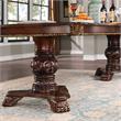 Furniture of America Roo Traditional Wood 7-Piece Dining Table Set in Cherry