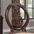 Furniture of America Roo Traditional Wood 7-Piece Dining Table Set in Cherry