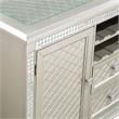 Furniture of America Melaj Wood Multi-Storage Dining Server in Champagne Gold