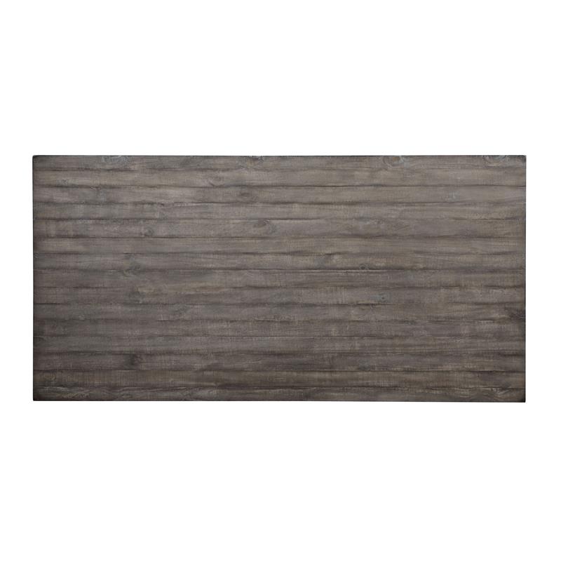 Furniture of America Treon Wood Rectangle Counter Dining Table in Antique White