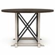 Furniture of America Knix Rustic Wood 5-Piece Dining Set in Antique White