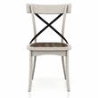 Furniture of America Knix Rustic Wood 5-Piece Dining Set in Antique White