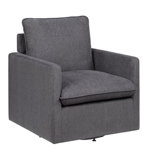 furniture of america olive dark gray linen fabric 30