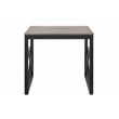Furniture of America Olive Metal 2-Piece Coffee Table Set in Gray and Black
