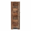 Furniture of America Zima Yellow Solid Wood 20-Bottle Wine Bar