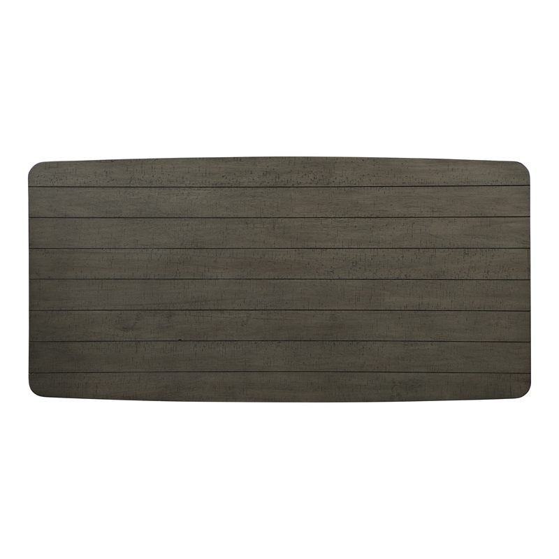 Furniture of America Uma Modern 60-inch Wood Dining Table in Gray