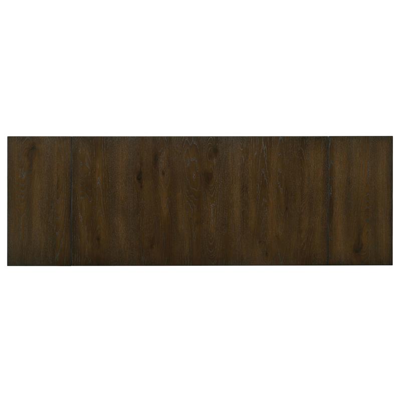 Furniture of America Gorse Rustic Wood 5-Piece Counter Dining Set in Chestnut