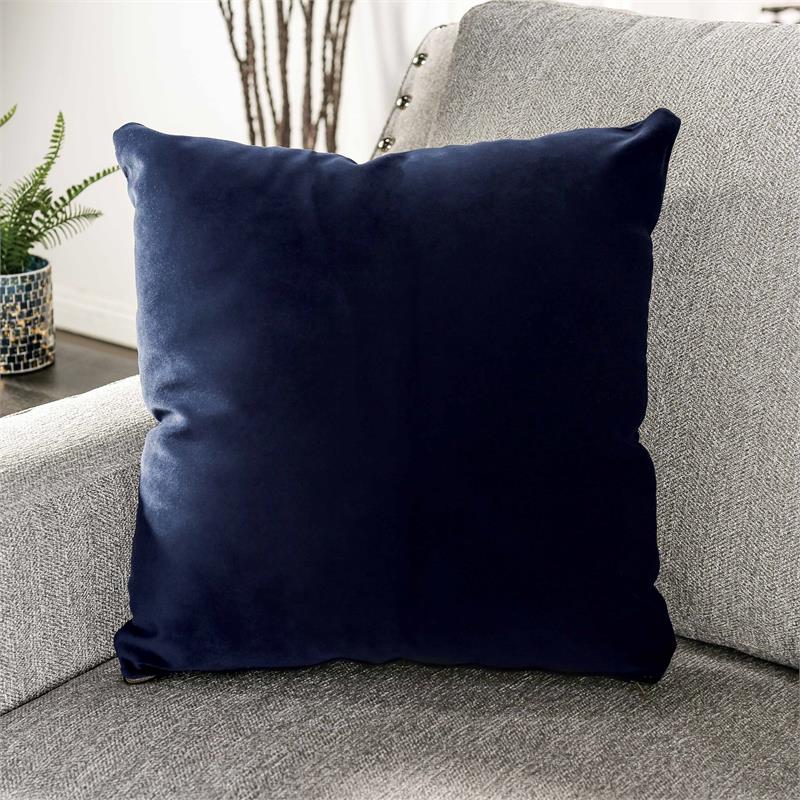 Furniture of America Brill Transitional Fabric Nailhead Sofa in Light Gray