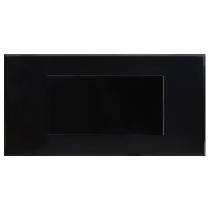 Furniture of America Avens Contemporary Wood 3-Piece Coffee Table Set in Black