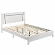 Furniture of America Murvy Contemporary Wood Platform Cal King Bed in White