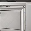 Furniture of America Anaiya Wood 2-Piece Dresser and Mirror Set in White