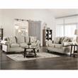 Furniture of America Maggi Transitional Fabric Upholstered Sofa in Cream