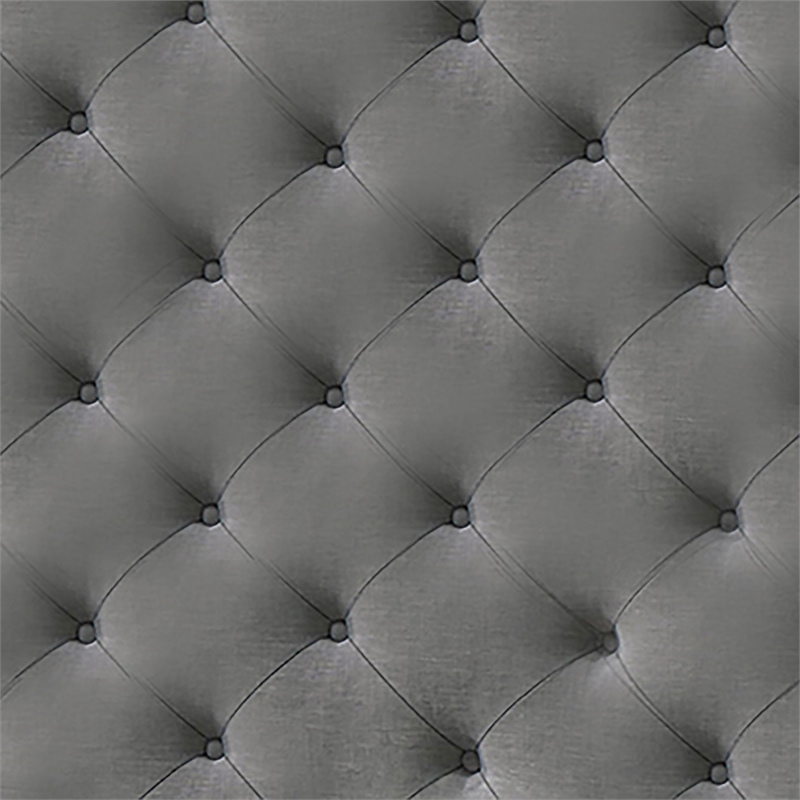 Furniture of America Bethn Transitional Fabric Storage Twin Bed in Gray