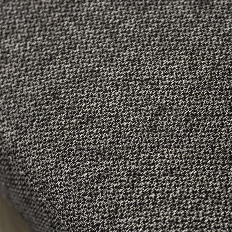 Furniture of America Celiq Fabric Upholstered Loveseat in Gray and Brown