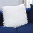 Furniture of America Marti Transitional Fabric Tufted U-Shaped Sectional in Navy