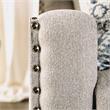 Furniture of America Brill Transitional Fabric 2-Piece Sofa Set in Light Gray