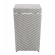 FOA Azur Outdoor Aluminum & Wicker Outdoor Loveseat & Storage Bin 2PC Set