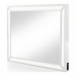 Furniture of America Olive White Wood Vanity Mirror with LED Lights