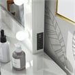Furniture of America Olive White Wood Hollywood Lighted Vanity Mirror