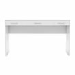 Furniture of America Olive White Wood 3 Drawer Vanity Table