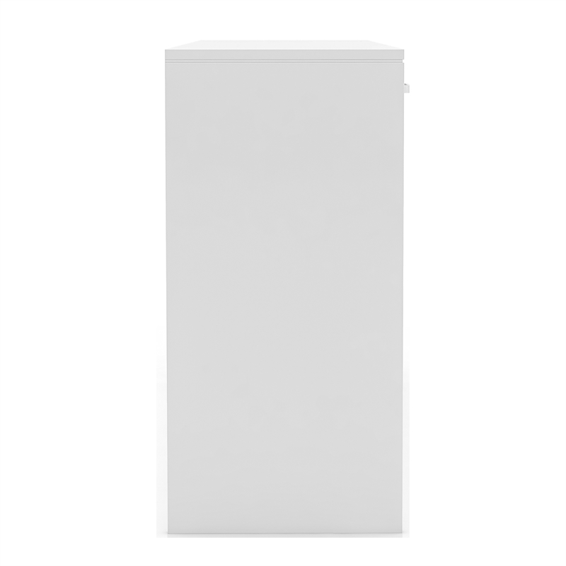 Furniture of America Olive White Wood 3 Drawer Vanity Table