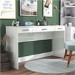 Furniture of America Olive White Wood 3 Drawer Vanity Table