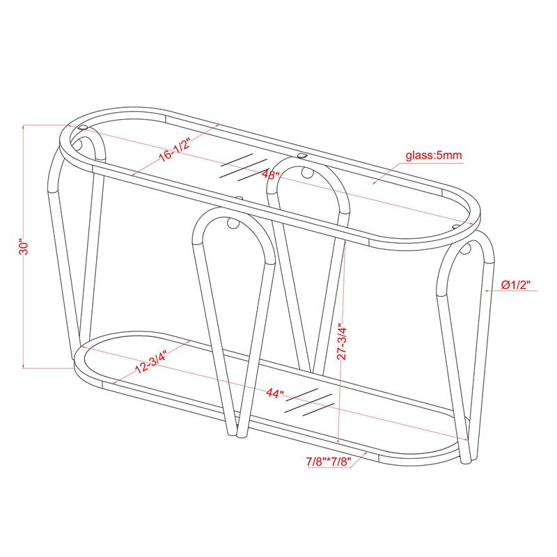 Furniture of America Miffa Contemporary Metal 3-Piece Coffee Table Set in Chrome