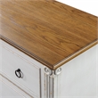 Furniture of America Birch Wood 6-Drawer Double Dresser in Antique White