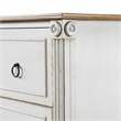 Furniture of America Birch Wood 6-Drawer Double Dresser in Antique White