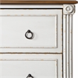 Furniture of America Birch Wood 6-Drawer Double Dresser in Antique White