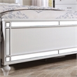 FOA Xulu 3-Piece White Solid Wood LED Bedroom Set - King + 2 Nightstands