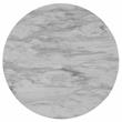 Furniture of America Vacti Wood and Fabric 5-Piece Round Dining Set in Gray