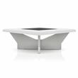 Furniture of America Avens Contemporary Wood Square Coffee Table in White