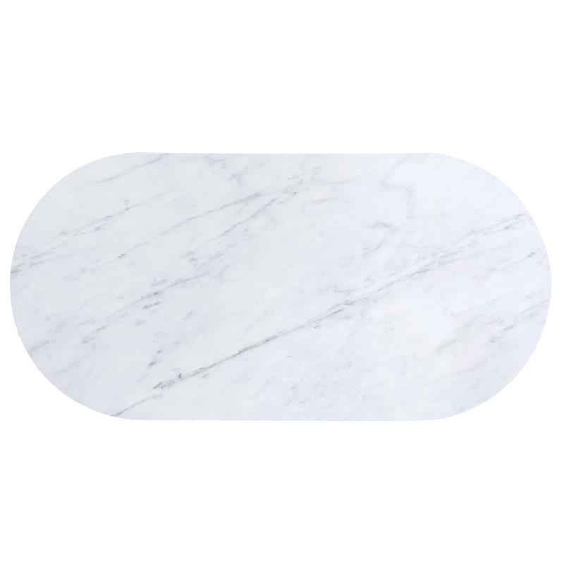 Furniture of America Timi Glam Wood 3-Piece Coffee Table Set in Light Teal Green