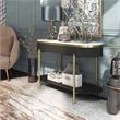 Furniture of America Timi Glam Wood 3-Piece Coffee Table Set in Dark Walnut
