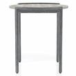 Furniture of America Mordicai Metal 2-Piece Coffee Table Set in Light Gray