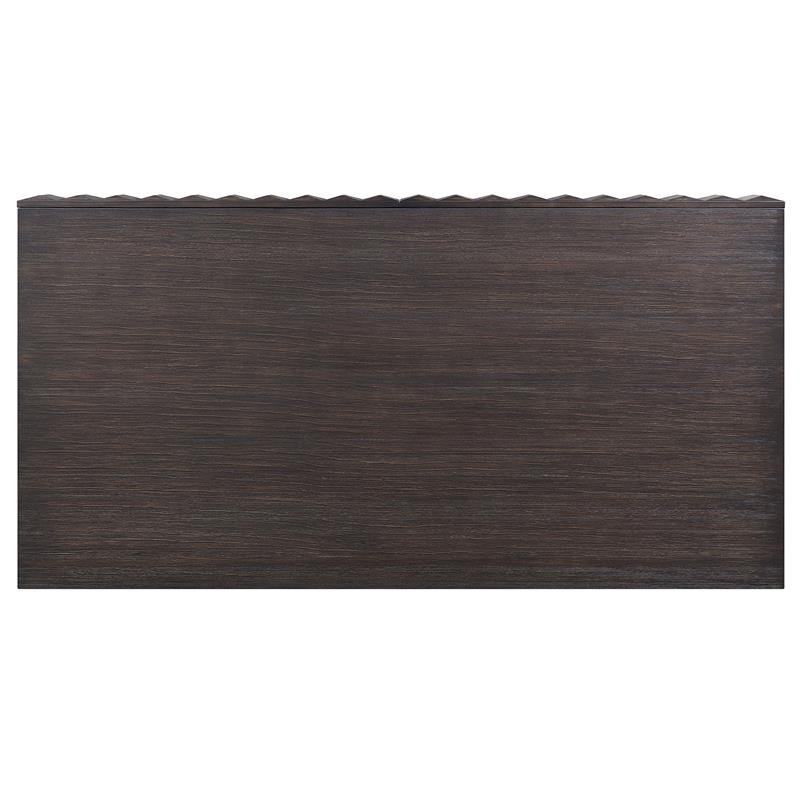 Furniture of America Giffore Metal 2-Piece Coffee Table Set in Walnut