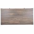 Furniture of America Edam Industrial Metal Storage Coffee Table in Sand Black