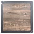 Furniture of America Carmina Metal 2-Piece Coffee Table Set in Sand Black